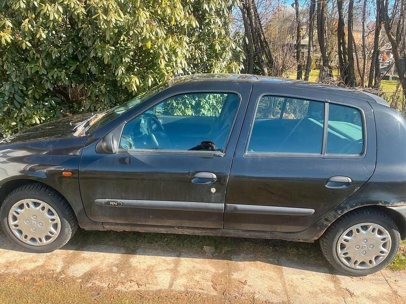 Gebraucht Renault Clio II 1999 Schwarz Kleinwagen