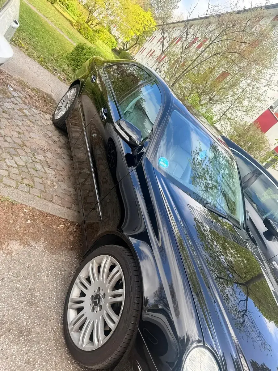 Usata Mercedes E280 231 CV (169 kW) 2007 Nero Berlina