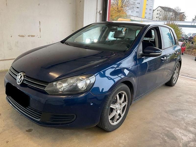 Blau Gebraucht 2009 VW Golf VI Comfortline Limousine | 2.500 € (Superpreis) - Bild 1/4