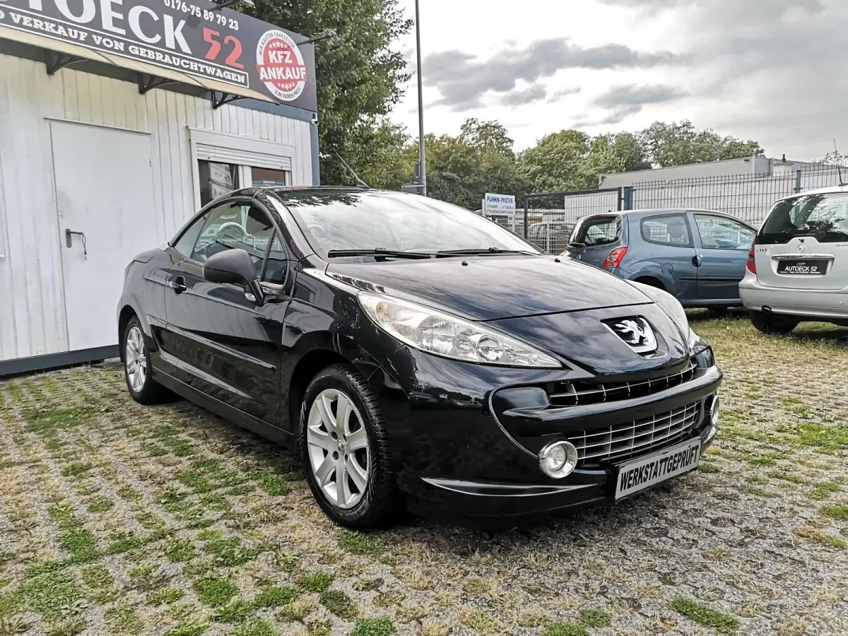 Gebraucht Peugeot 207 CC Sport 109 PS (80 kW) 2009 Noir obsidien Cabrio
