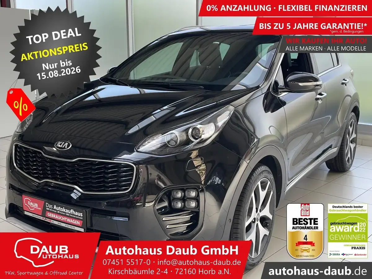 Gebraucht Kia Sportage GT-Line 177 PS (130 kW) 2016 SUV