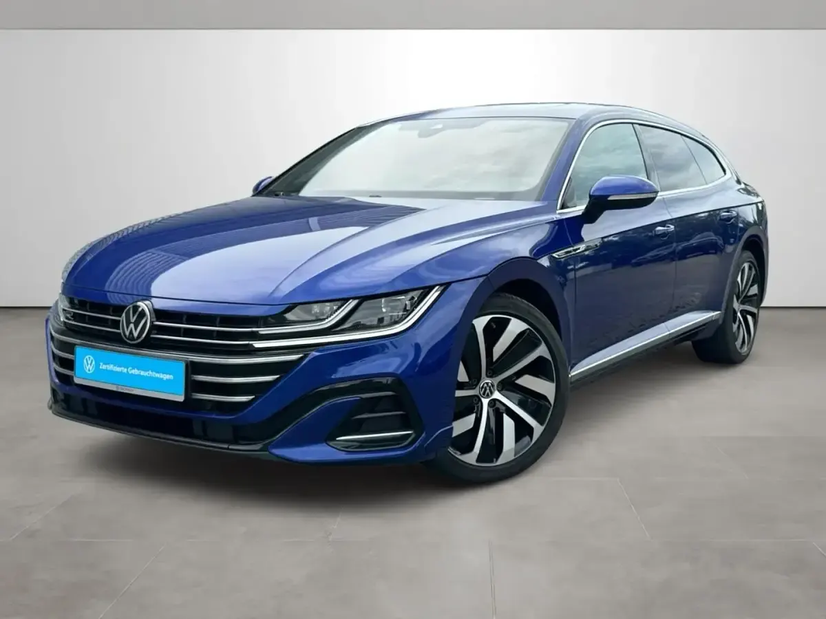 Gebraucht VW Arteon R-line 150 PS (110 kW) 2023 Lapiz blue metallic Kombi
