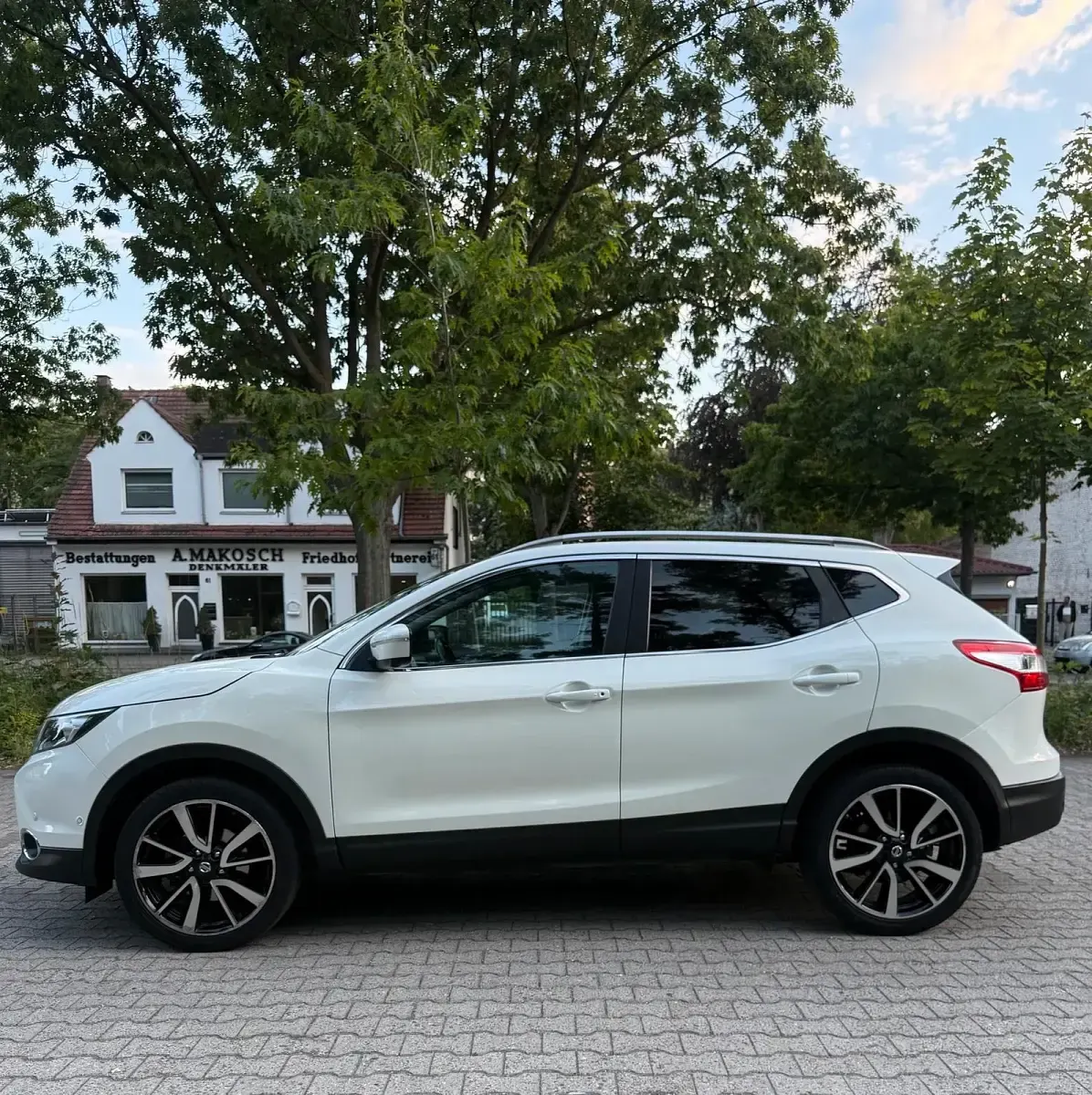 Gebraucht Nissan Qashqai 360º 110 PS (80 kW) 2014 Weiß SUV