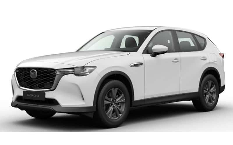Weiß Gebraucht 2024 Mazda CX-60 Prime-Line SUV | 38.870 € (Superpreis) - Bild 1/1