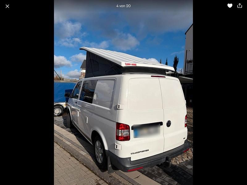 Gebraucht VW T5 105 PS (77 kW) 2014 Weiß Van
