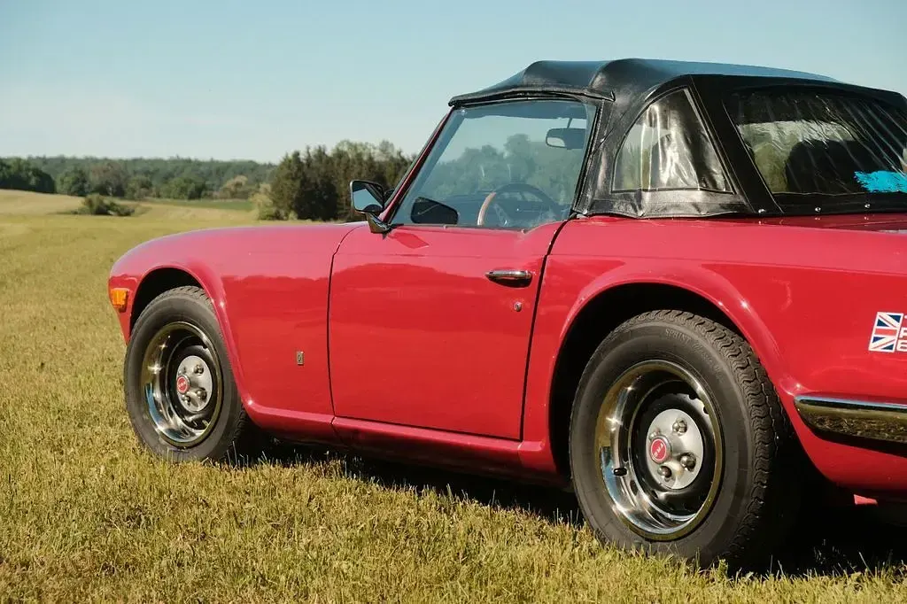 Gebraucht Triumph TR6 95 PS (69 kW) 1971 Rot Cabrio