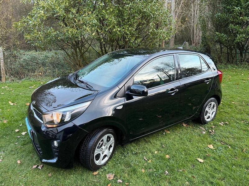 Schwarz Gebraucht 2021 Kia Picanto Edition 7 Kleinwagen | 8.500 € (Guter Preis) - Bild 1/4