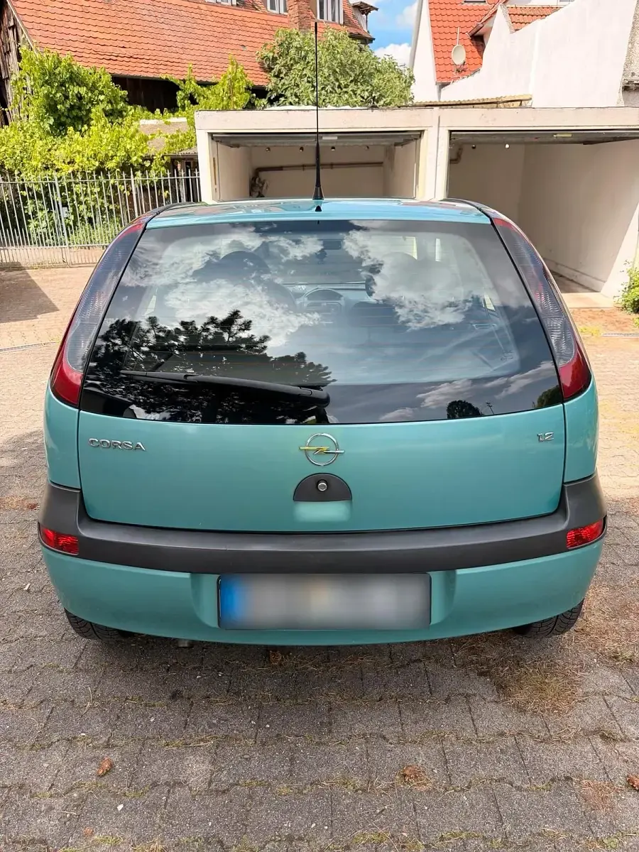 Gebraucht Opel Corsa 75 PS (55 kW) 2003 Grün Kleinwagen