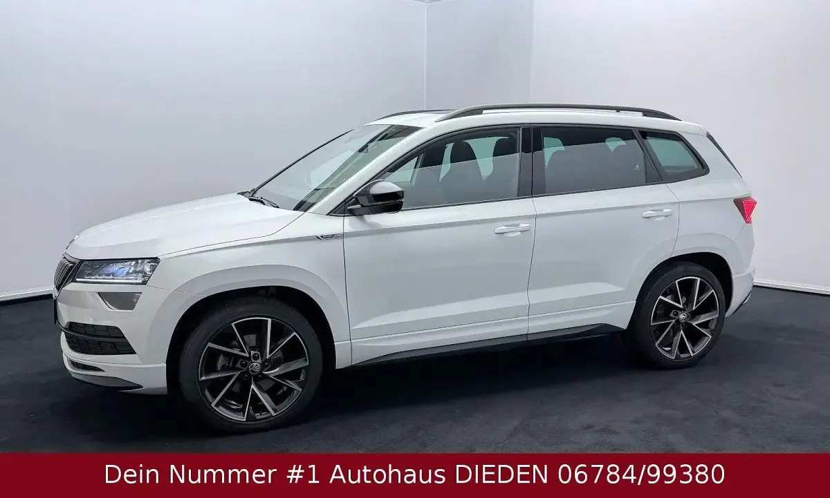 Gebraucht Skoda Karoq SportLine 190 PS (139 kW) 2019 Weiß SUV
