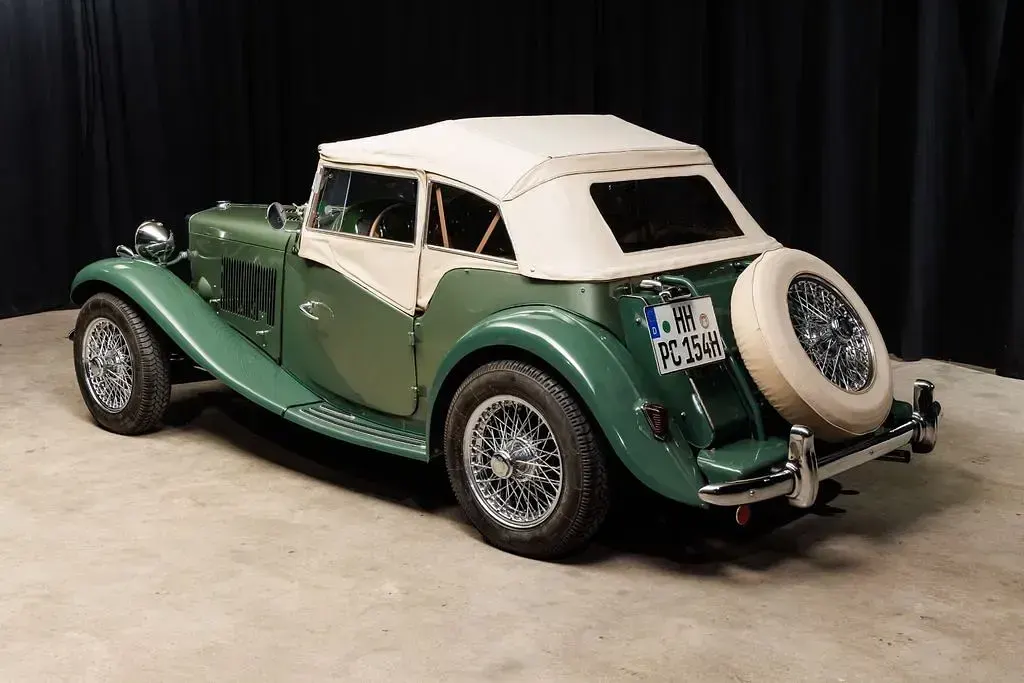 Gebraucht MG TD 54 PS (39 kW) 1951 Grün Cabrio