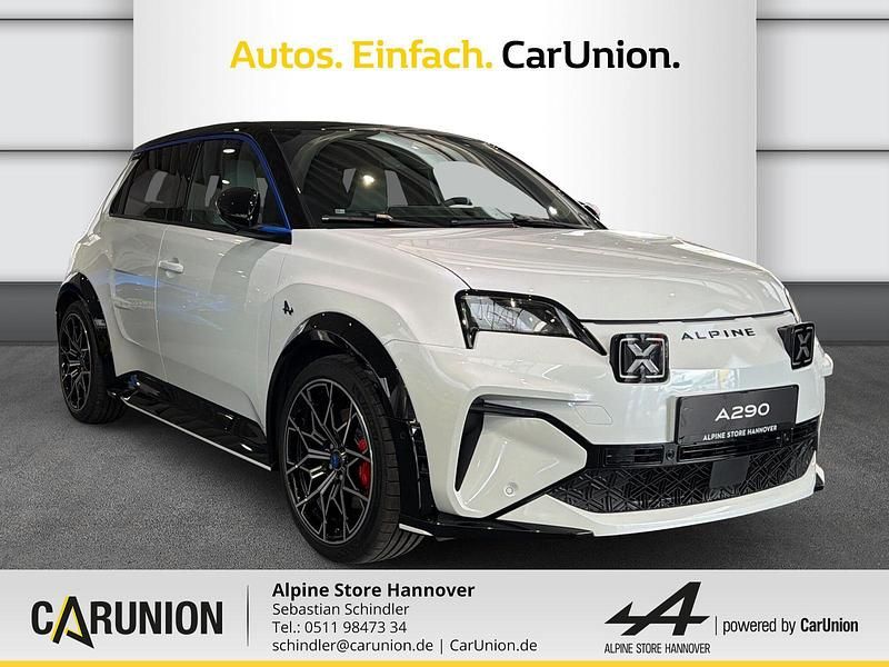 Neu Alpine A290 160 kW (218 PS) 2026 Perlmuttweiß metallic, black pearlschwarz metall Kleinwagen