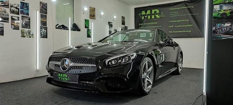 Schwarz Gebraucht 2016 Mercedes SL400 Cabrio | 52.700 € - Bild 1/4