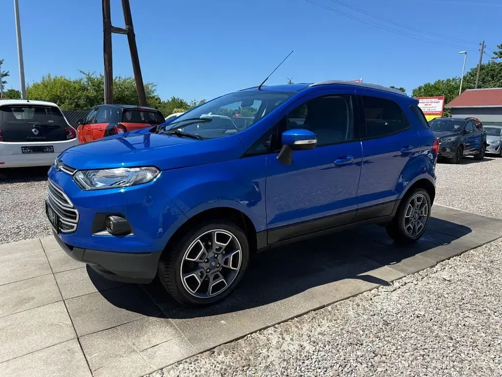 Gebraucht Ford Ecosport Trend 125 PS (91 kW) 2017 Blau SUV