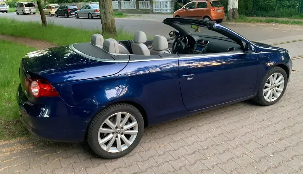 Gebraucht VW Eos 250 PS (183 kW) 2006 Blau Cabrio