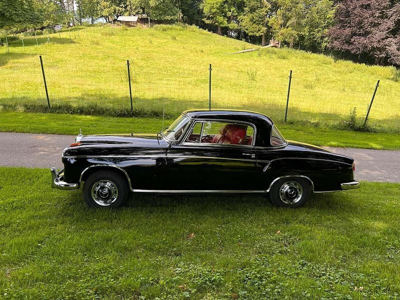 Schwarz Gebraucht 1958 Mercedes 220 Coupé | 64.500 € - Bild 1/4