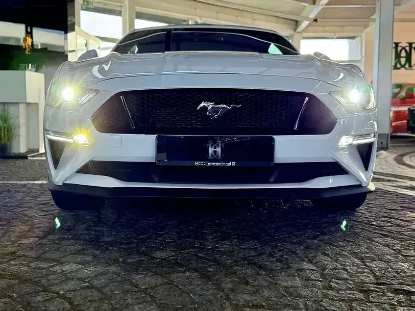 Gebraucht Ford Mustang GT 450 PS (330 kW) 2021 Weiss Cabrio