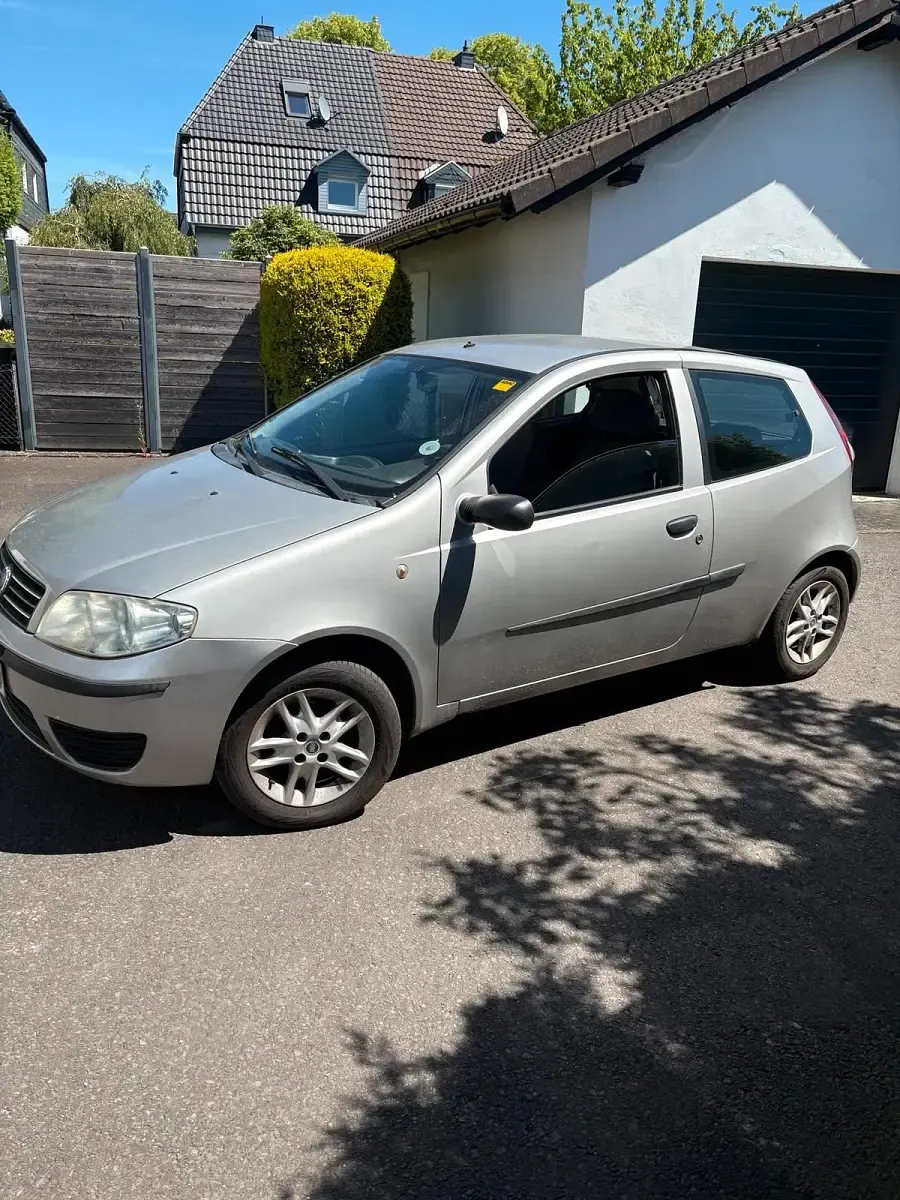 Gebraucht Fiat Punto 60 PS (44 kW) 2003 Silber Kleinwagen
