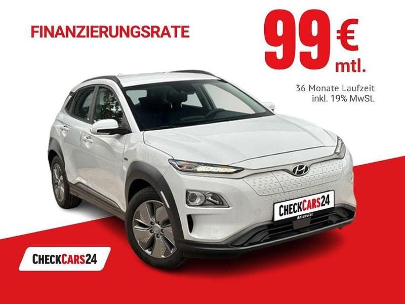 Weiß Gebraucht 2021 Hyundai Kona Advantage SUV | 14.490 € (Superpreis) - Bild 1/4
