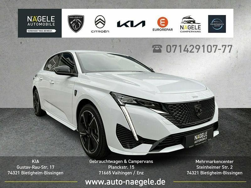 Okenit weiß Gebraucht 2024 Peugeot e-308 Kleinwagen | 32.800 € (Superpreis) - Bild 1/3