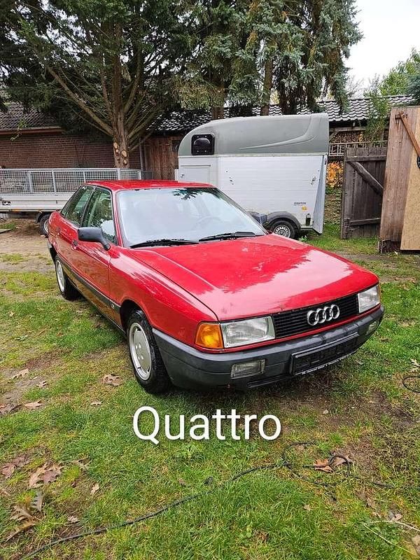 Rot Gebraucht 1991 Audi Quattro Coupé | 2.100 € - Bild 1/4