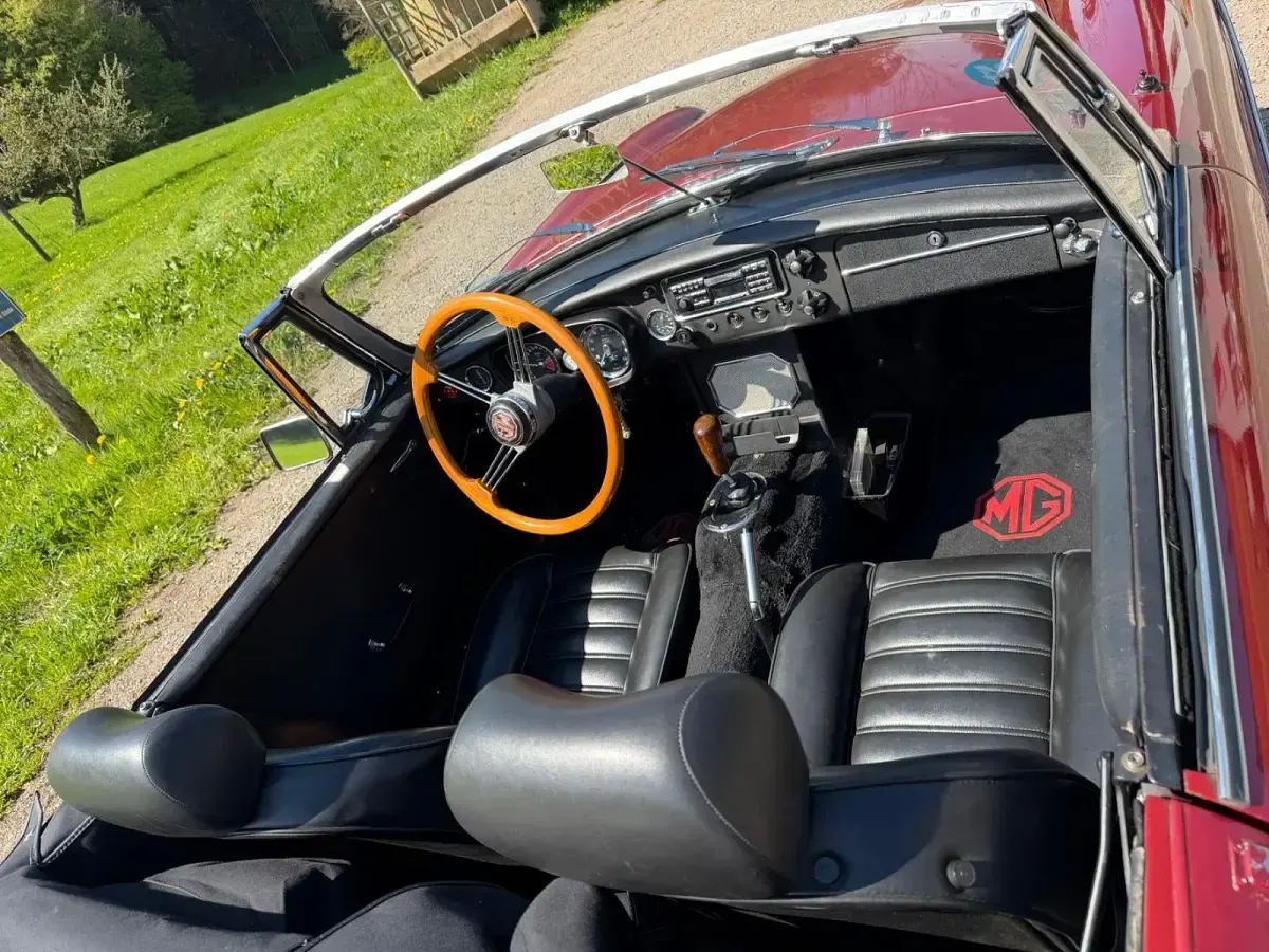Usata MG B 95 CV (69 kW) 1963 Rosso Cabrio