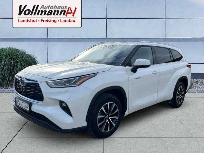Weiß Gebraucht 2022 Toyota Highlander Executive SUV | 50.950 € (Etwas zu teuer) - Bild 1/4