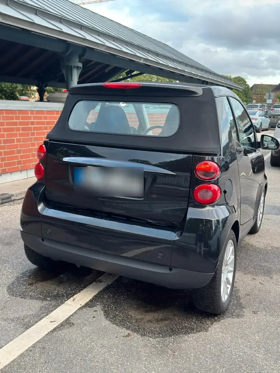 Gebraucht Smart ForTwo Cabrio 71 PS (52 kW) 2008 Schwarz Cabrio