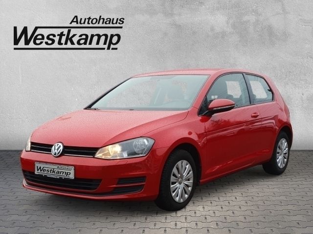 Rot Gebraucht 2014 VW Golf VII Trendline Limousine | 9.930 € (Fairer Preis) - Bild 1/4