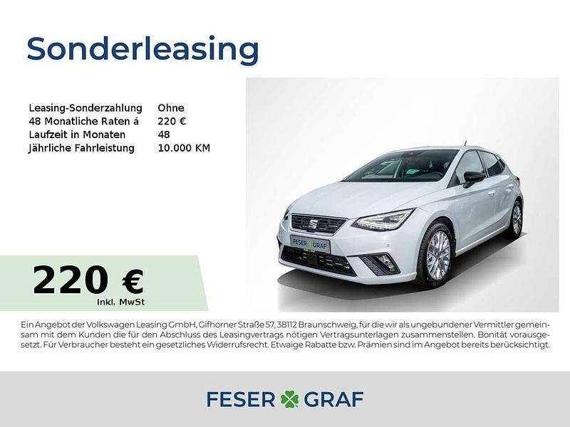 Glacial weiß metallic Gebraucht 2024 Seat Ibiza FR-Line Limousine | 21.990 € (Fairer Preis) - Bild 1/4