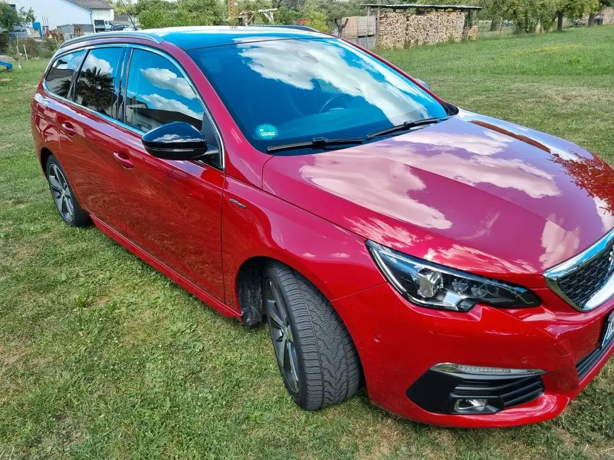 Gebraucht Peugeot 308 GT-line 150 PS (110 kW) 2017 Rot Kombi