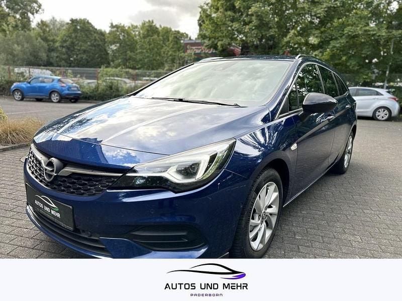 Blau Gebraucht 2022 Opel Astra Elegance Kombi | 11.499 € (Guter Preis) - Bild 1/4