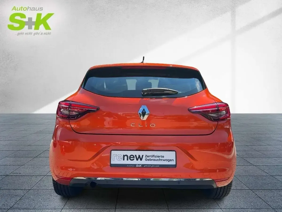 Gebraucht Renault Clio Intens 101 PS (74 kW) 2020 Valenciaorange meta Kleinwagen