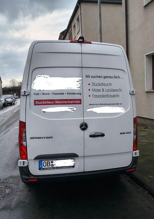 Gebraucht Mercedes Sprinter 163 PS (119 kW) 2019 Weiß Van