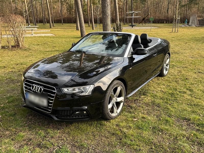 Gebraucht Audi A5 Cabriolet S-Line 218 PS (160 kW) 2016 Schwarz Cabrio
