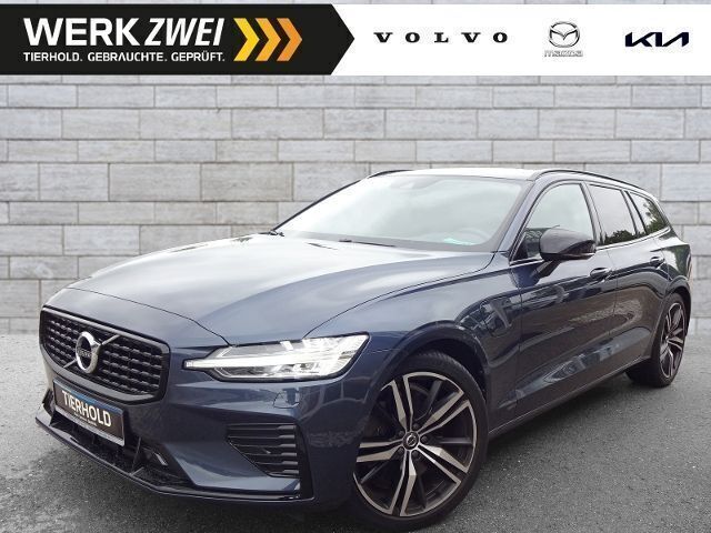 Denim blue / metallic Gebraucht 2021 Volvo V60 R-Design Kombi | 30.900 € (Guter Preis) - Bild 1/4