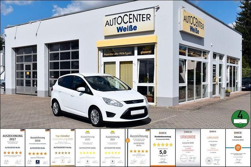 Weiß Gebraucht 2015 Ford C-MAX Trend Van / Kleinbus | 3.980 € (Superpreis) - Bild 1/4