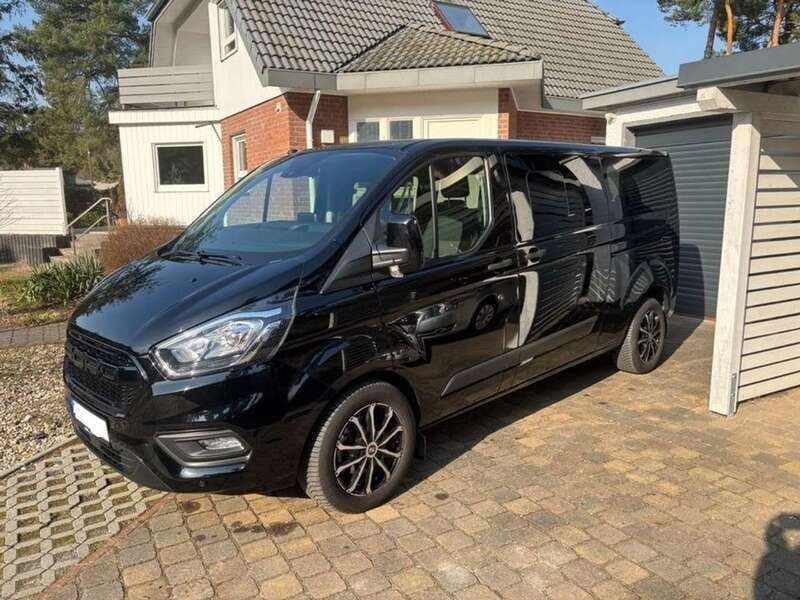 Schwarz Gebraucht 2018 Ford Transit Custom Trend Van | 21.000 € (Fairer Preis) - Bild 1/4