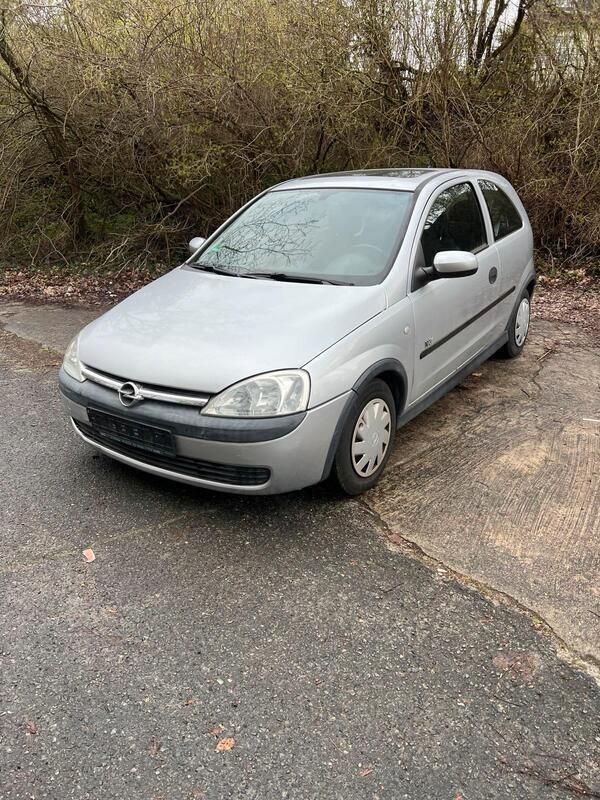 Silber Gebraucht 2003 Opel Corsa Kleinwagen | 498 € (Superpreis) - Bild 1/4