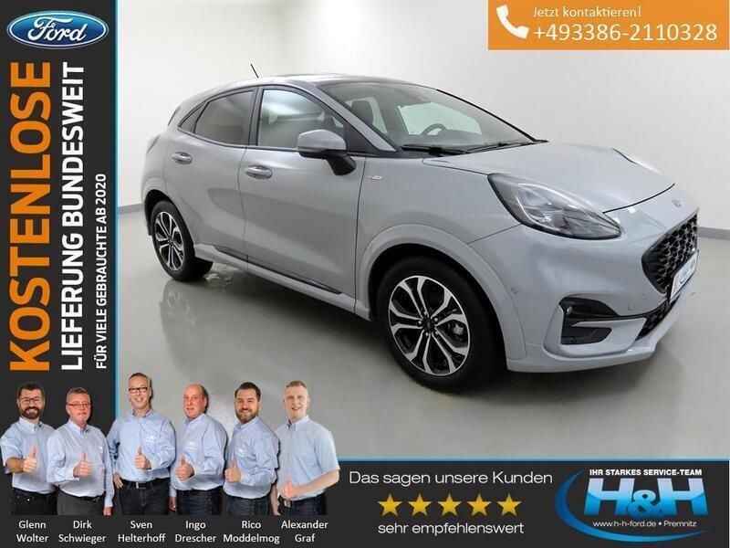 Grau Gebraucht 2024 Ford Puma ST-Line SUV | 24.439 € (Fairer Preis) - Bild 1/4