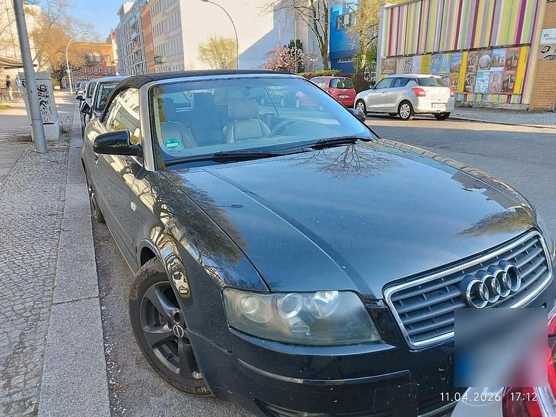 Gebraucht Audi A4 Cabriolet 163 PS (119 kW) 2004 Schwarz Cabrio
