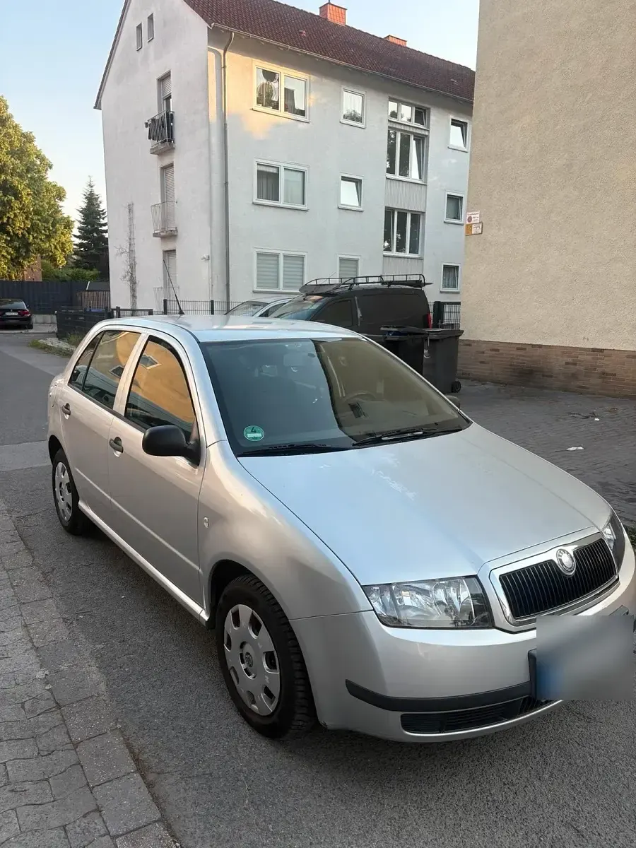 Gebraucht Skoda Fabia 2002 Silber Kleinwagen