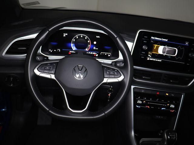 Gebraucht VW T-Roc Cabriolet Style 116 PS (85 kW) 2024 Ravennablau metallic (metallic) Cabrio