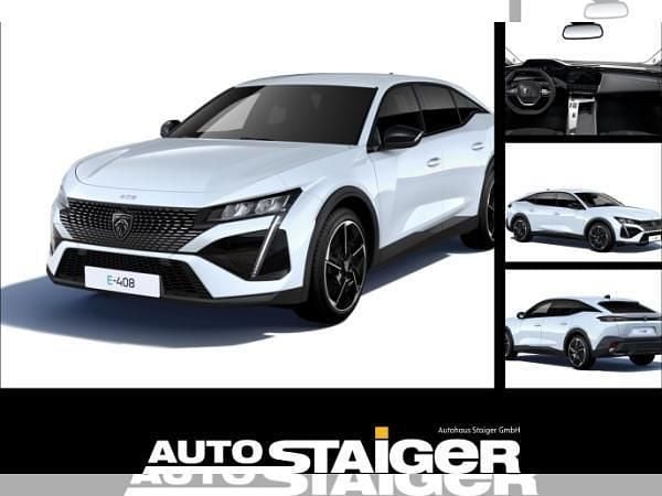 Weiß (okenit weiß) Neu 2025 Peugeot e-408 Allure SUV | 39.490 € - Bild 1/4