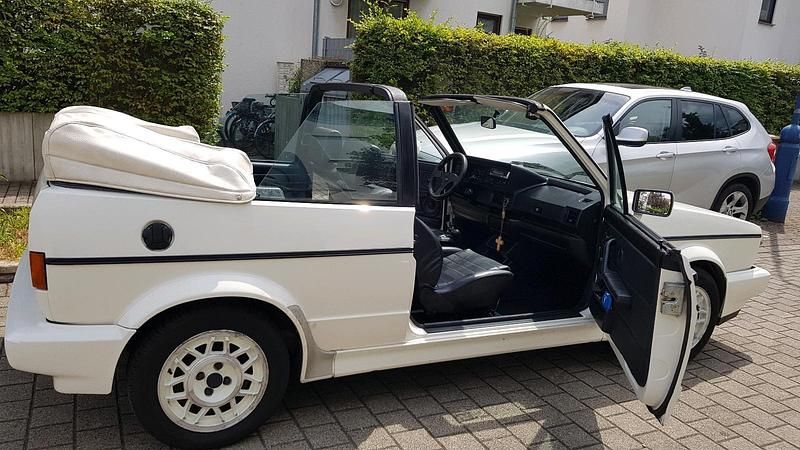 Gebraucht VW Golf Cabriolet 98 PS (72 kW) 1990 Weiß Cabrio