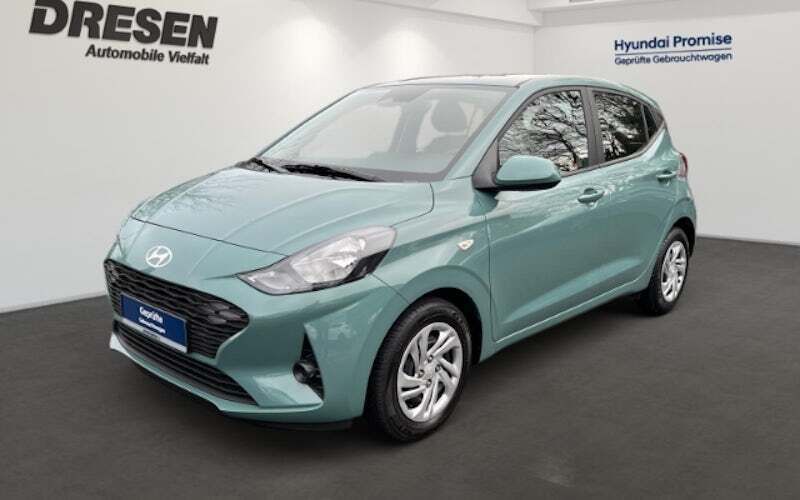 Gruen Gebraucht 2024 Hyundai i10 Select Kleinwagen | 15.780 € (Fairer Preis) - Bild 1/4