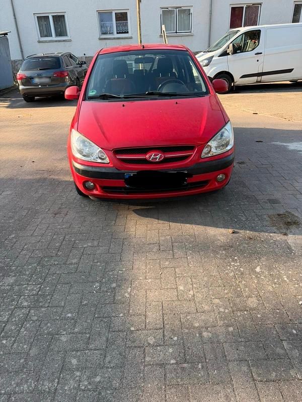 Gebraucht Hyundai Getz 96 PS (70 kW) 2007 Rot Kleinwagen
