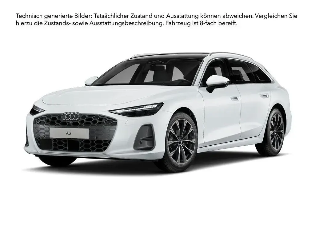 Gebraucht Audi A6 Advanced Plus 204 PS (150 kW) 2025 Gletscherweiß Kombi