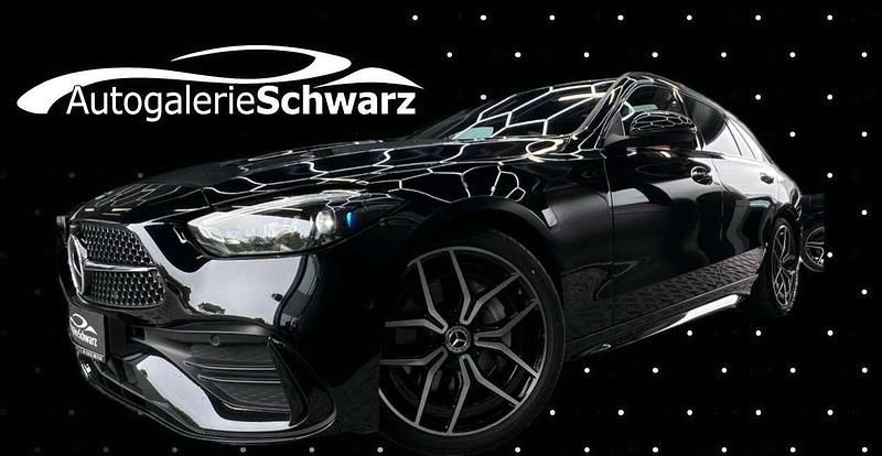 Amg schwarz Gebraucht 2023 Mercedes C300 AMG Kombi | 41.800 € (Fairer Preis) - Bild 1/3