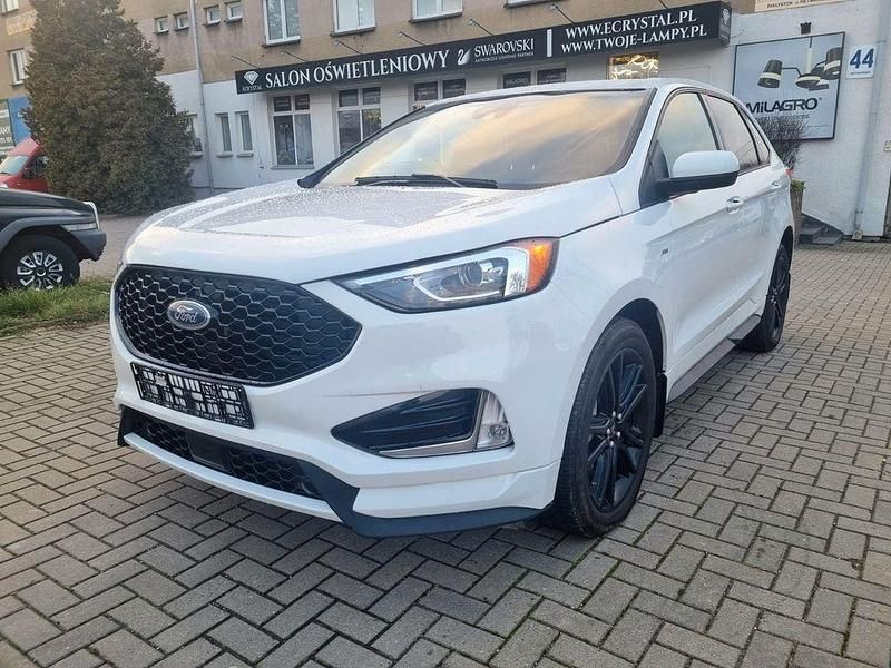 Weiß Gebraucht 2021 Ford Edge ST-Line SUV | 19.900 € - Bild 1/4