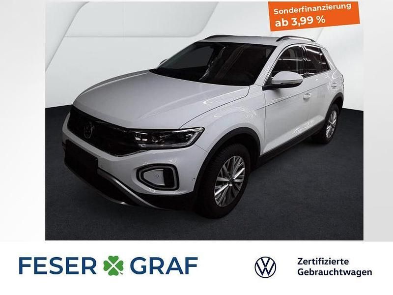 Pure white Gebraucht 2024 VW T-Roc Life SUV | 20.880 € (Guter Preis) - Bild 1/2